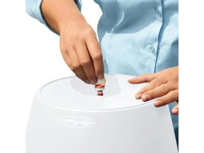 LECHUZA  Jardini&egrave;re Classico Color 35 ALL-IN-ONE Blanc 13210