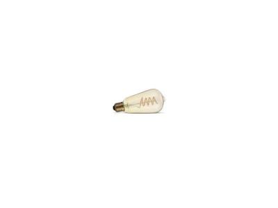 MIIDEX LIGHTING Ampoule LED &agrave; filament COB - E27 - 4W - 2700&deg;K - Non dimmable