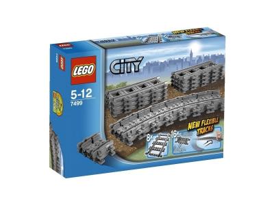 LEGO City 7499 Rails Flexibles 