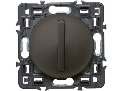 LEGRAND M&eacute;canisme va-et-vient silencieux  C&eacute;liane graphite