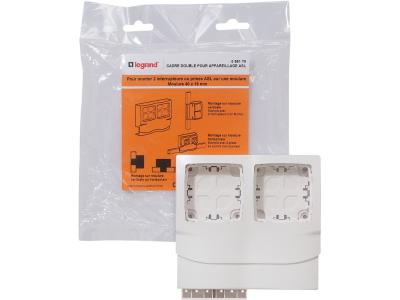 LEGRAND  - Cadre double pour appareillage apparent - pour moulures 16
