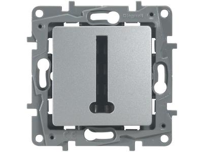 LEGRAND  LEG96682 Prise T&eacute;l&eacute;phone T argent Niloe