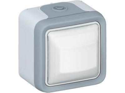 LEGRAND  interrupteur automatique avec enjoliveur plexo gris leg69920