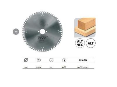 LEMAN  - Lame Carbure / Portative Festool D.160x20 Ep2,2 48z Tp