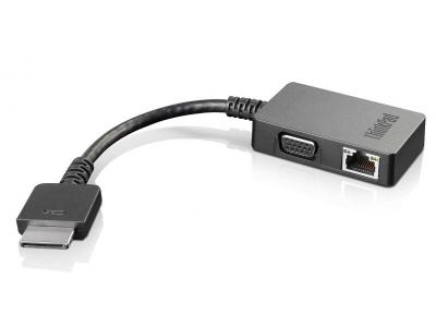 LENOVO  Cs/adapter Thinkpad Onelink Plus To Vga/rj4 Noir