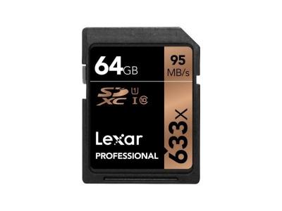 LEXAR  Professional - Carte m&eacute;moire flash - 64 Go - UHS Class 3 / Class10 - 633x - SDXC UHS-I 