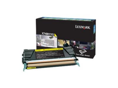 LEXMARK  - Jaune - original - cartouche de toner Entreprise  - pour  X748de, X748dte 