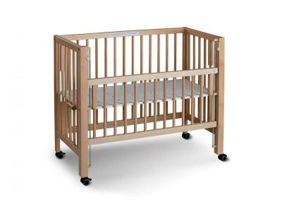 TISSI &reg; Lit cododo Maxi Boxspring bois naturel 50x90 cm