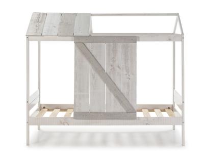 PEGANE  Lit cabane MDF et pin