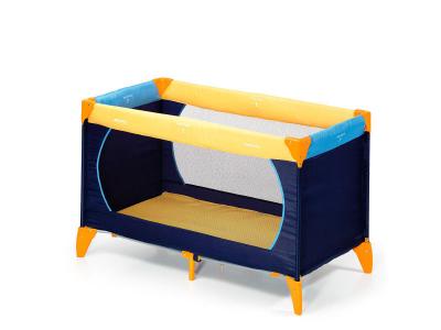HAUCK   Lit parapluie Dream N Play - jaune/ bleu marine