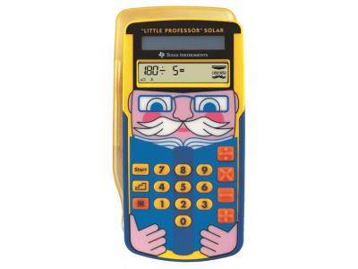 TEXAS INSTRUMENTS  Little Professor Solar Calculator Multicolore