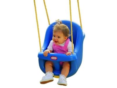 LITTLE TIKES Balan&ccedil;oire pour tout-petit &agrave; haut dossier 