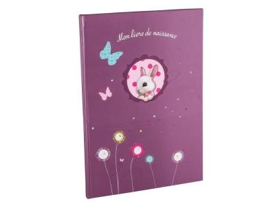 CEANOTHE Livre de naissance Foxy violet A4 