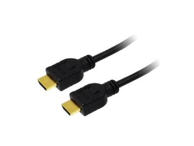 LOGILINK HDMI - - High Speed Ethernet 2x19pin ST black 1,5M