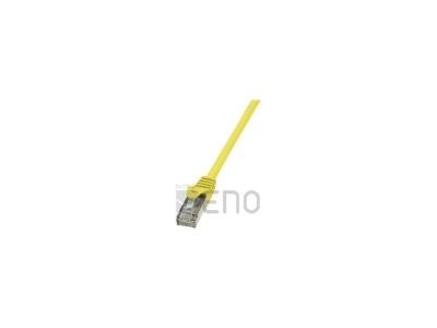 LOGILINK  2m Cat.5e F/UTP c&acirc;ble de r&eacute;seau Jaune Cat5e F/UTP (FTP)