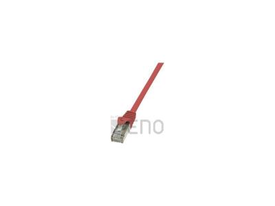 2DIRECT LogiLink CP1064S C&acirc;ble r&eacute;seau Cat5e F/UTP AWG26 3 m Rouge