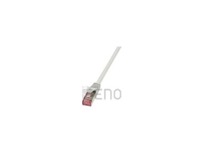 LogiLink PrimeLine C&acirc;ble r&eacute;seau Cat6 S/FTP AWG27 PIMF LSZH 3 m Gris