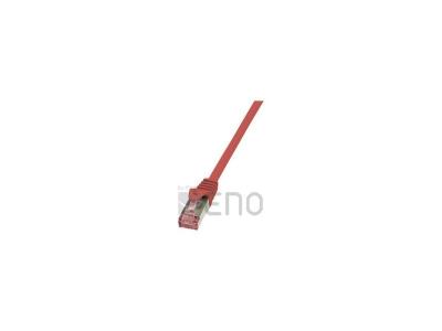 LOGILINK  PrimeLine C&acirc;ble r&eacute;seau Cat6 S/FTP AWG27 PIMF LSZH 1 m Rouge