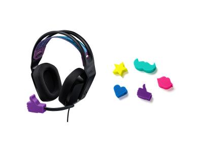 Casque Gamer Logitech G335 Noir + 5 Bonnettes Offertes