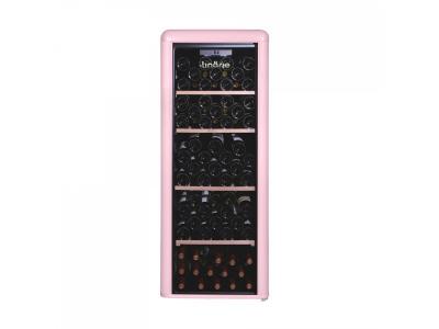 LINARIE Loire - Cave &agrave; vin  LJCV106PINK Vintage mono temp&eacute;rature 106 bouteilles Rose ()