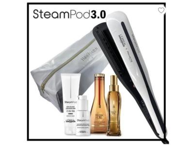 L OREAL PROFESSIONNEL Steampod 3 + mythic oil + produits &eacute;pais