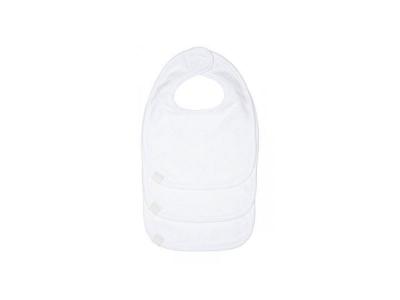 LASSIG L&auml;ssig bavoirs nouveau-n&eacute;s blanc -3 Pi&egrave;ces