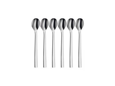 WMF  1291396046 Nuova Set de 6 cuill&egrave;res longues pour Latte macchiato
