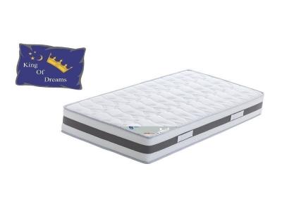  Matelas &agrave; M&eacute;moire de Forme KING OF DREAMS - 80x200 - Soutien Ferme - Hauteur 23 cm