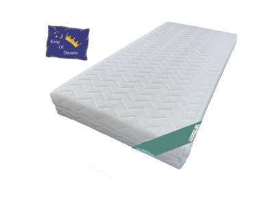 KING OF DREAMS Lot de 2 matelas 80x200 soutien ferme - d&eacute;houssable - housse lavable &agrave; 30 - confort optimal - usage quotidien - relax king 