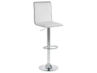 Lot de 2 tabourets de bar ROCA, blanc