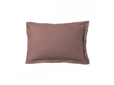 BLANC AVENUE  Lot De 2 Taies D'oreiller 50x70 Cm Satin De Coton Rose