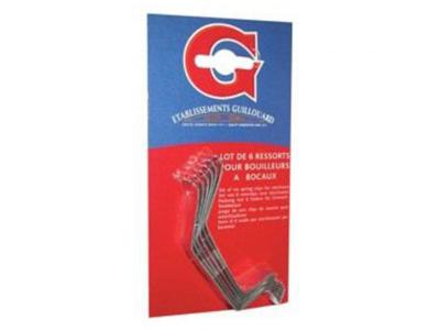 GUILLOUARD  012681 Lot de 6 Ressorts pour Bouilleur de Conserves