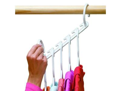 SHOP STORY Lot de 8 Cintres Multiples - Save Space Hanger