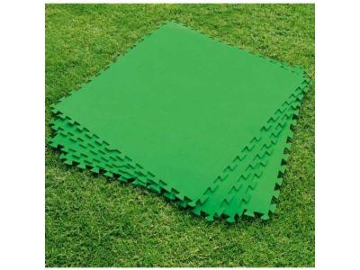 BESTWAY Lot De 9 Dalles, L.78 X L.78 Cm, Vert 
