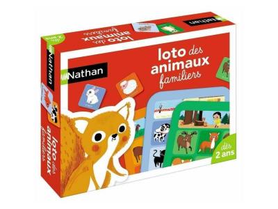 NATHAN Jeu d&eacute;couverte  loto des animaux