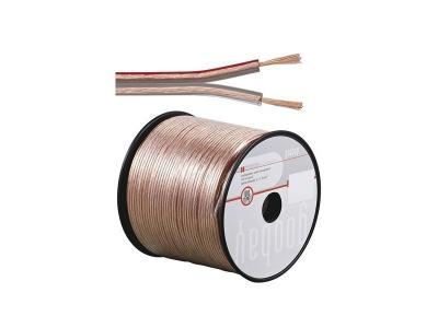 WENTRONIC  15129-GB 100m 2x 1.5mm C&acirc;ble pour enceinte - Transparent