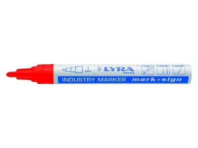 OMYACOLOR LYRA - Marqueur peinture laqu&eacute;e rouge - 1 pi&egrave;ce - 4040017