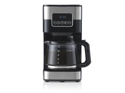 TREBS Machine &agrave; caf&eacute; &aacute; filtre - 1,5l - acier inoxydable 24100 rvs-noir