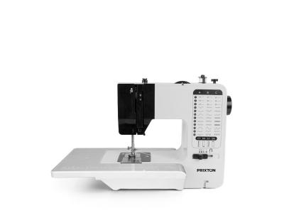 PRIXTON Machine &agrave; Coudre P125 - 38 Points de Couture - 2 Vitesses - Table Expansible - Lampe - P&eacute;dale incluse