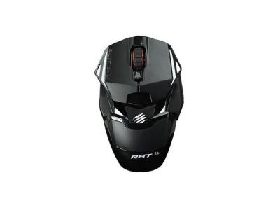 MADCATZ Mad Catz R.A.T.1+ - Souris - droitiers et gauchers - optique - 4 boutons - filaire - USB - noir 