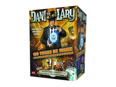 MEGAGIC Magie : Coffret Dani Lary pro + Chapeau de magicien + DVD