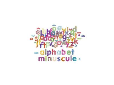 VILAC Magnets Alphabet minuscule 81 pcs Multicolore 