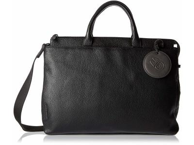 MANDARINA DUCK  mellow leather tracolla, femme, noir (nero) FZT70