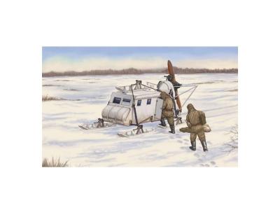 TRUMPETER  02337&nbsp;Kit mod&egrave;le Soviet Nkl Armoured-16&nbsp;aerosan