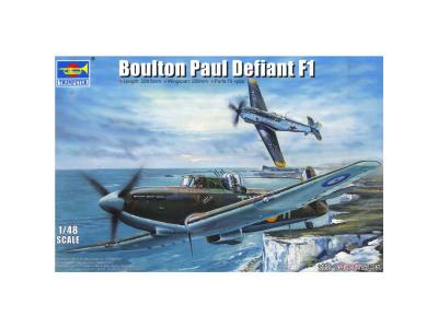TRUMPETER Maquette avion  BOULTON PAUL DEFIANT F1- 1/48 - Maquette d'a