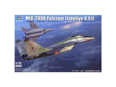 TRUMPETER Mig-29ub Fulcrum (izdeliye 9.51) - 1:72e - 