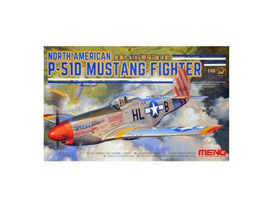 MENG Maquette avion  Model Nord-American P-51D Mustang- 1/48 - Maquett
