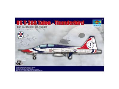TRUMPETER Maquette avion  US T-38A TALON THUNDERBIRD- 1/48 - Maquette