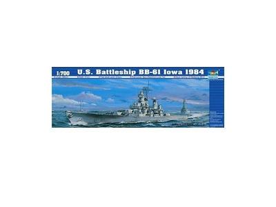 TRUMPETER Schlachtschiff Uss Iowa Bb-61 1984 - 1:700e - 