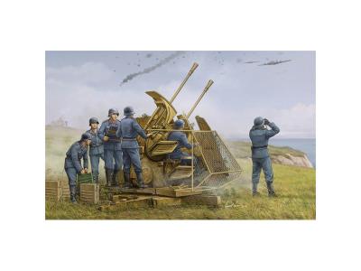 TRUMPETER Maquette  German 37mm Flak 43 Zwilling- 1/35 - Maquette mili